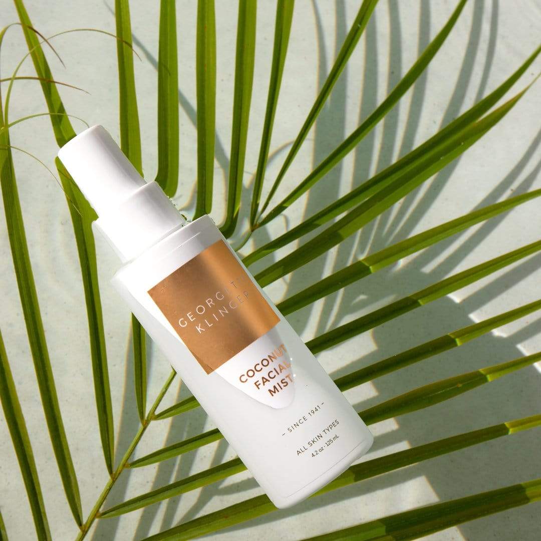 Kortfattet længes efter Den sandsynlige Coconut Facial Mist – Moisturizing Soothing Aloe Makeup Setting Spray /  Coconut Water Spray for face – Georgette Klinger