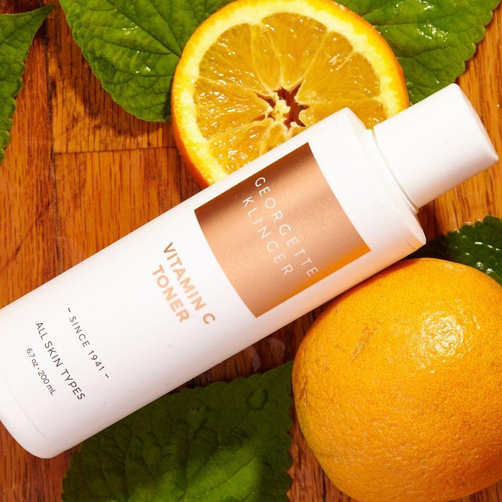 Vitamin C Toner – Alcohol-Free Brightens Fades Sun Damage & Acne Oil / Vitamin C Toner Korean